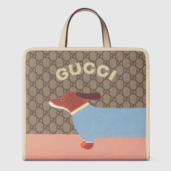 Gucci 小狗托特包