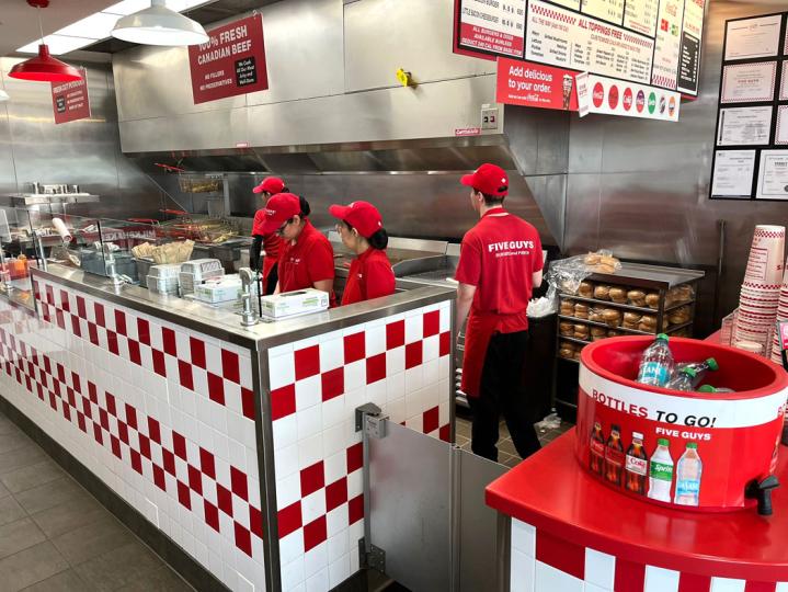 Five Guys｜速食不速 講究漢堡 